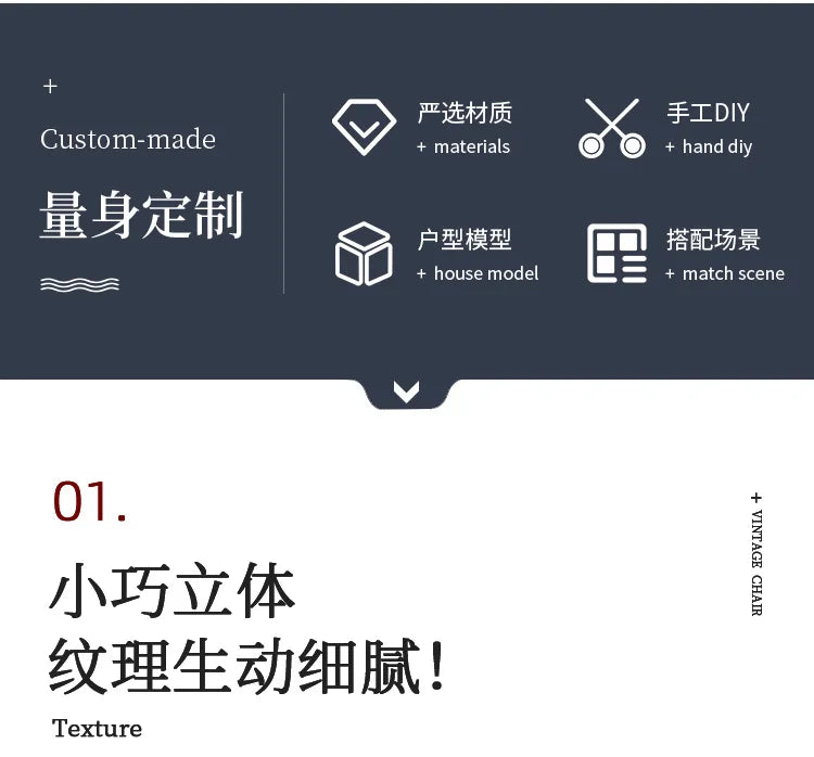 1:12 Scale Triple Bookshelf   