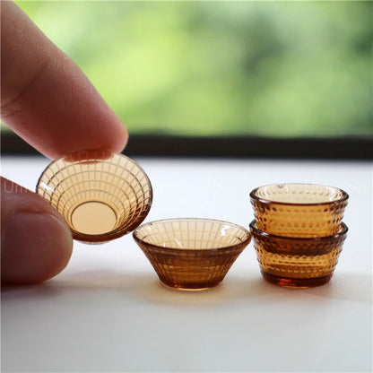 1:6 Miniature Dollhouse Glassware Set – Decanters & Cups   