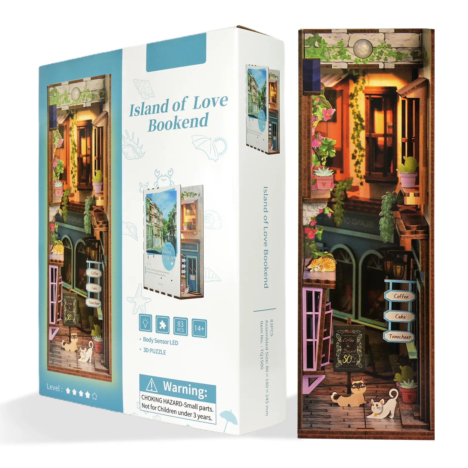 The Love on Island DIY Book Nook Kit