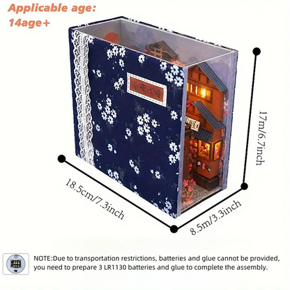 Cherry Blossom Street DIY Book Nook  