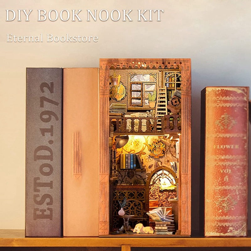 Cutebee Eternal Book Store DIY Book Nook Kit