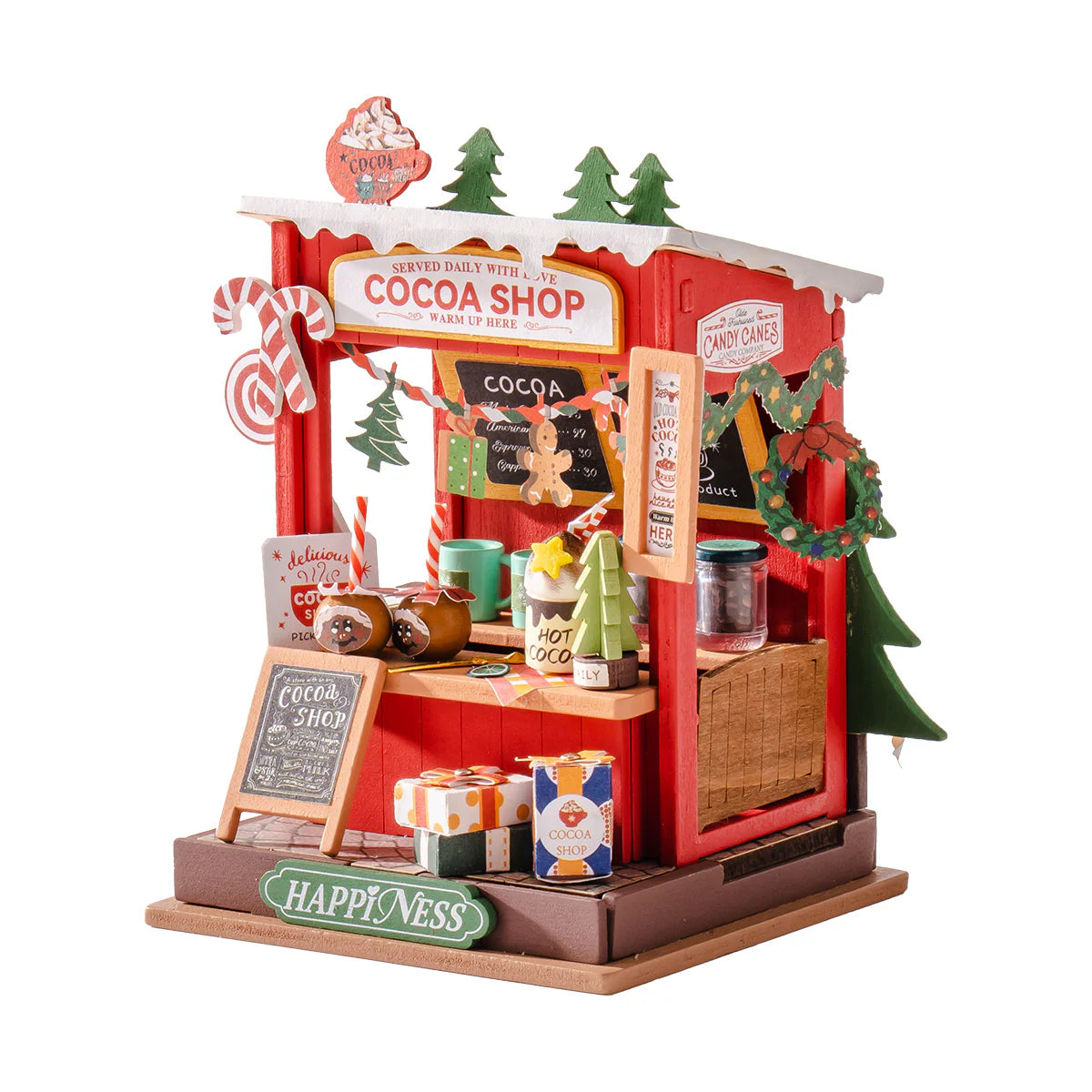 Rolife Cocoa Shop DIY Miniature Dollhouse Kit