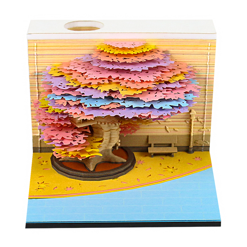 Tree Of All Seasons Omoshiroi 3D Notepad