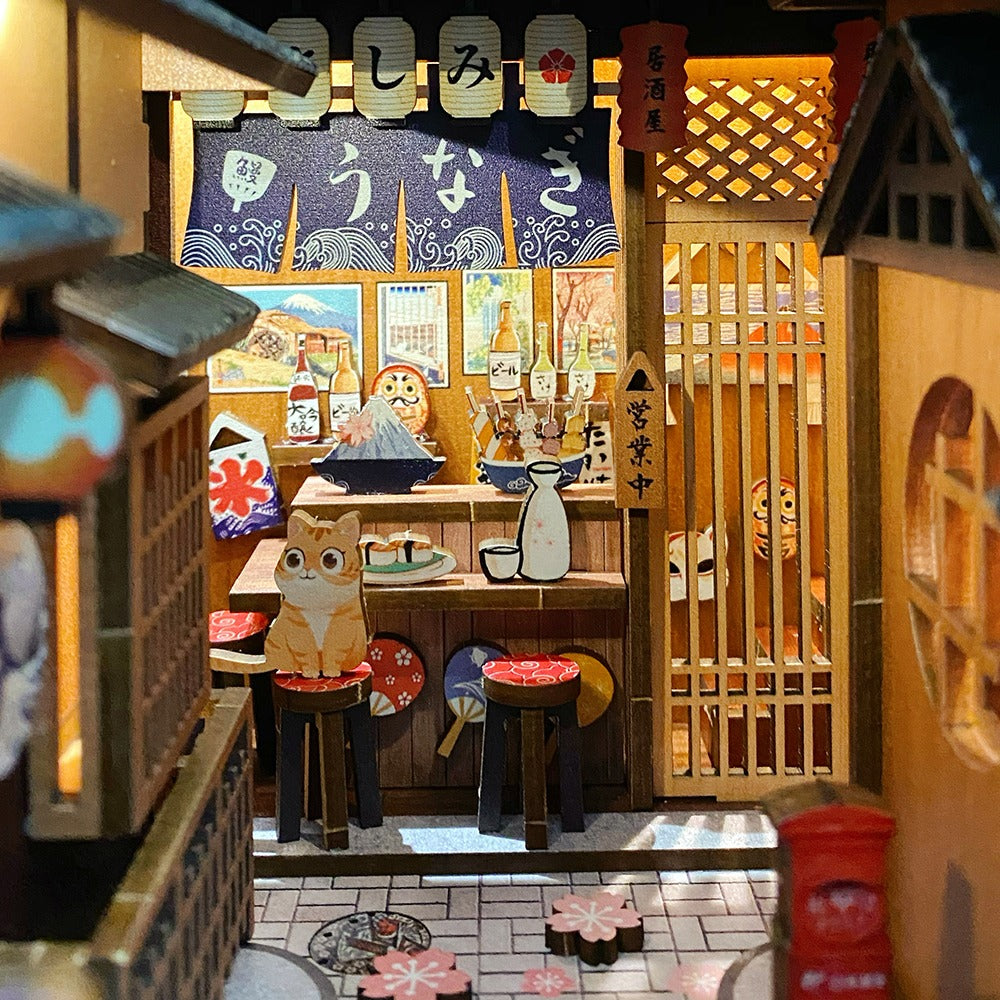 Cutebee Under the Sakura DIY Book Nook Kit