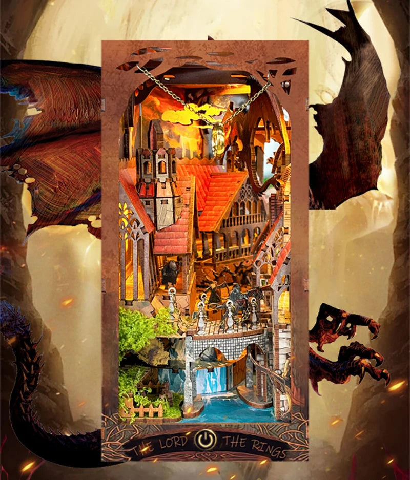 Book Nook – Epic Middle-earth Diorama Kit - Book Nook Kit