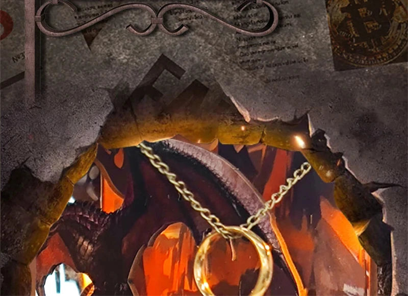 Book Nook – Epic Middle-earth Diorama Kit - Book Nook Kit