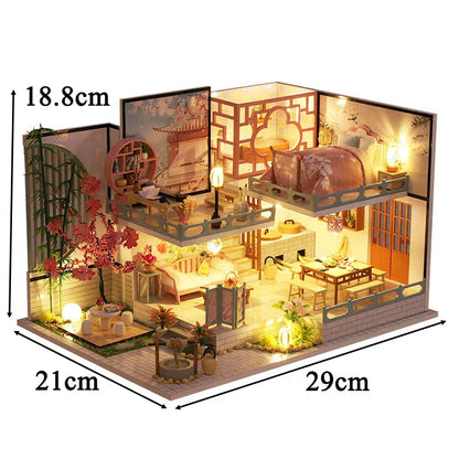 Japanese Casa DIY Dollhouse Kit