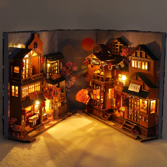 Cherry Blossom Street DIY Book Nook  