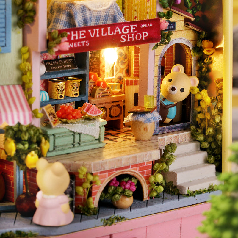 DIY Miniature Lucky Market Box Theater  