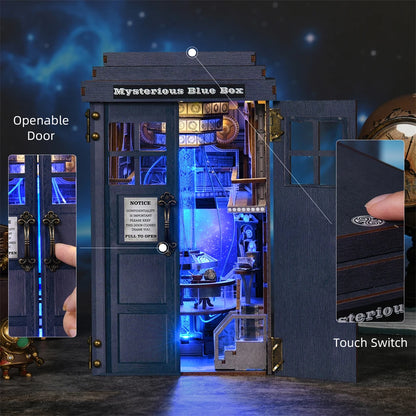 Doctor Who DIY Book Nook Kit - Mysterious Blue Box   