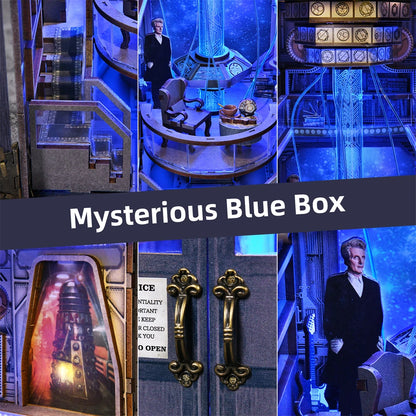 Doctor Who DIY Book Nook Kit - Mysterious Blue Box   