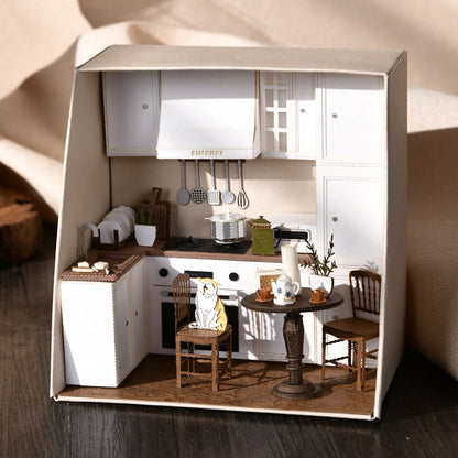 Paper Mini Life DIY Room Dollhouse Kit