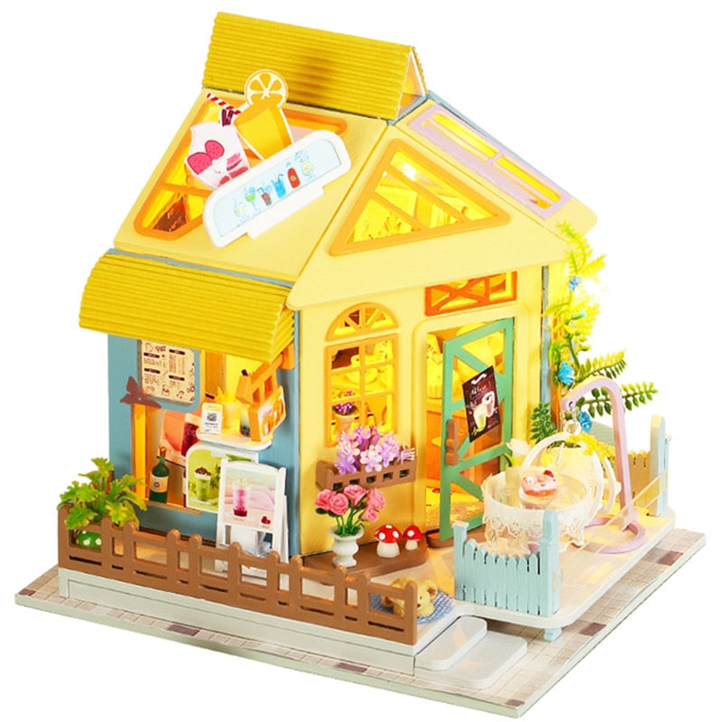 Lemon Tea Shop DIY Miniature Shop Kit - Mycutebee
