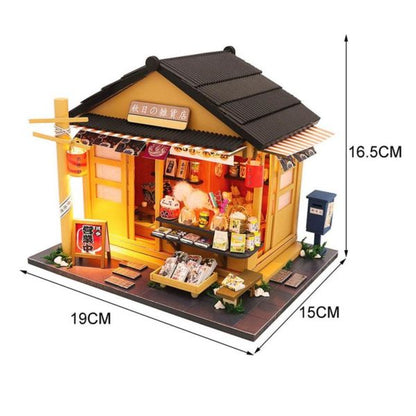 Cutebee Japanese Grocery Store DIY Dollhouse Kit