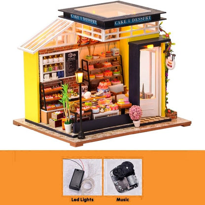 Cutebee Cake House DIY Dollhouse Kit