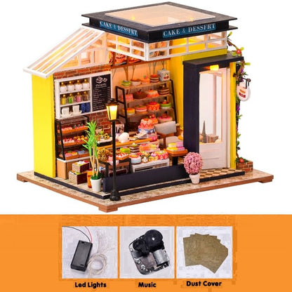 Cutebee Cake House DIY Dollhouse Kit