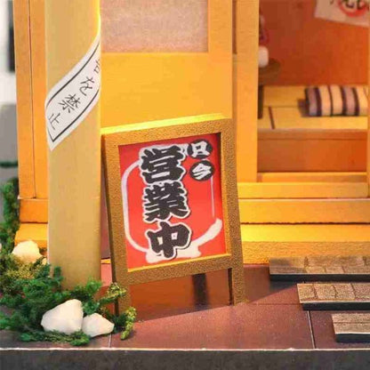 Cutebee Japanese Grocery Store DIY Dollhouse Kit