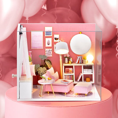 Pink Dream DIY Dollhouse Room Kit