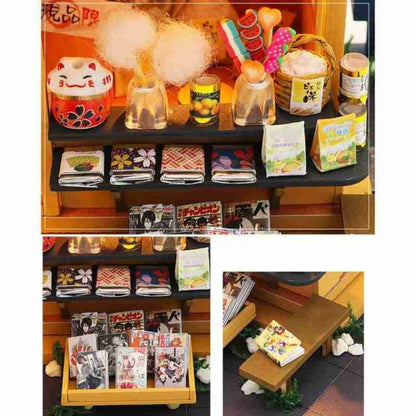 Cutebee Japanese Grocery Store DIY Dollhouse Kit