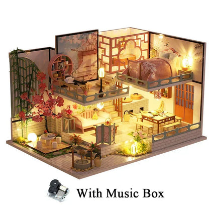 Japanese Casa DIY Dollhouse Kit