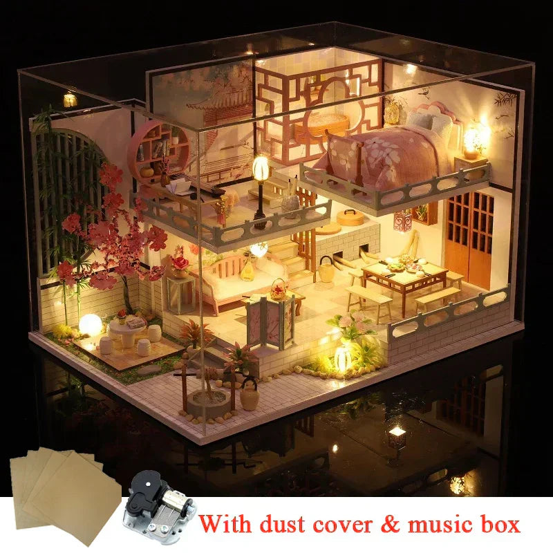 Japanese Casa DIY Dollhouse Kit