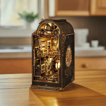 Machinery Dreams book nook kit by Cutebee – complete kit