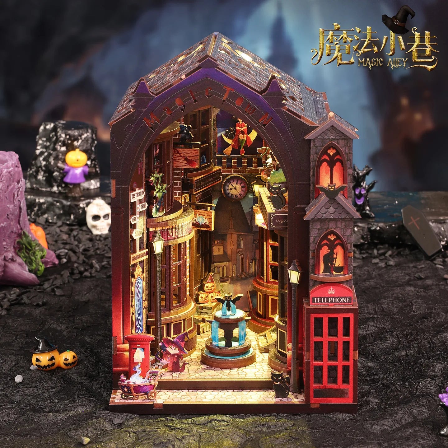 Magic Alley DIY Book Nook Kit   