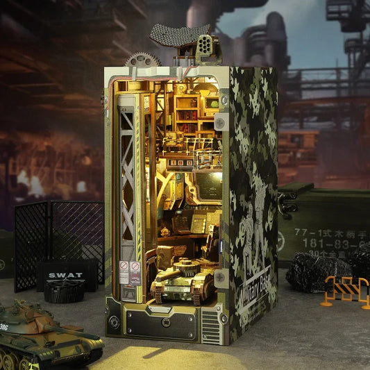 Military Base Book Nook Kit  