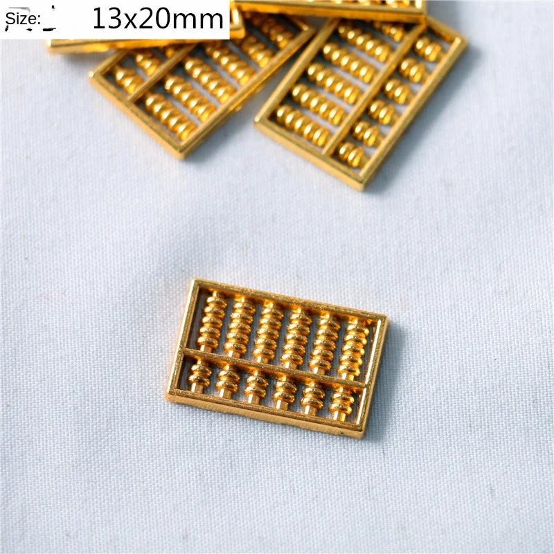 Mini Gold Bar & Coin Set – 5pcs Dollhouse Props   