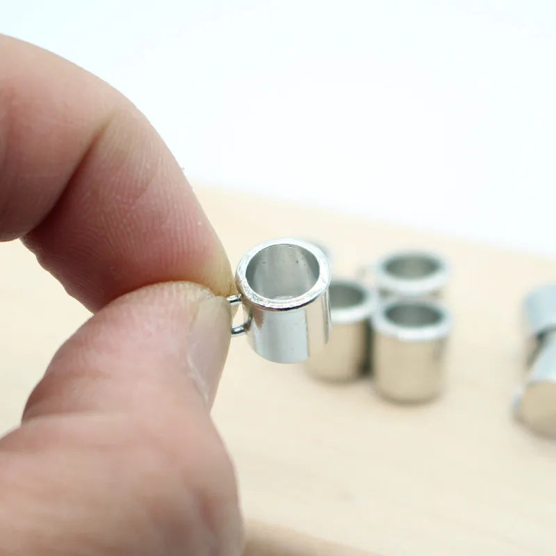 Miniature Alloy Coffee Cups – Set of 3 | 1:12 Scale Dollhouse Metal Mugs   