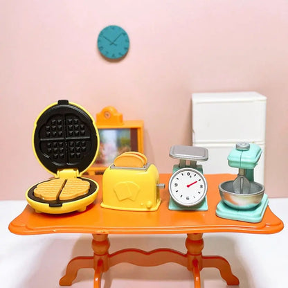 Miniature Cooking Set – 1:12 Scale Dollhouse Kitchen Accessories   