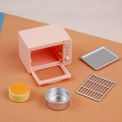 Miniature Cooking Set – 1:12 Scale Dollhouse Kitchen Accessories   