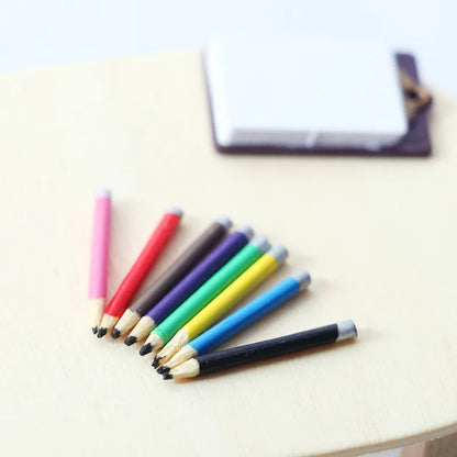 Miniature Dollhouse Colored Pencils – Set of 8   