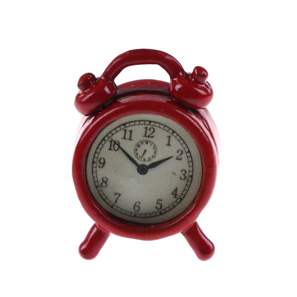 Miniature Metal Alarm Clock   