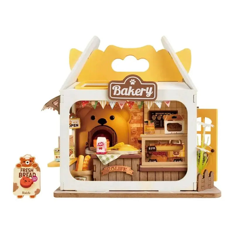 Robotime Rolife Food Box Shop DIY Miniature House - Mycutebee