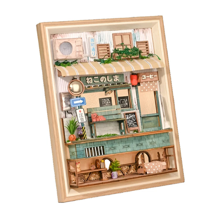 Japanese Coffee Store DIY Photo Frame Kit