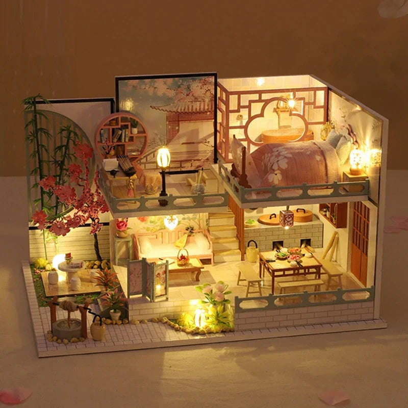 Japanese Casa DIY Dollhouse Kit