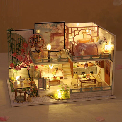 Japanese Casa DIY Dollhouse Kit