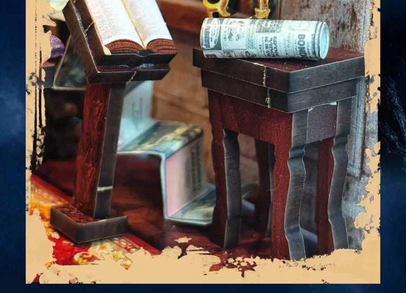 Magic House DIY Miniature House Kit - Building Process