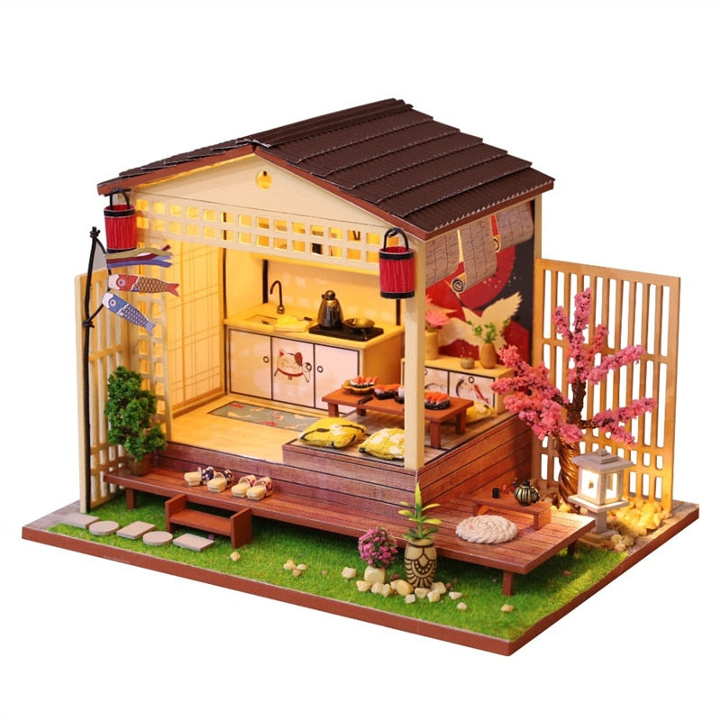 Sakura Kitchen DIY Dollhouse Kit - Mycutebee