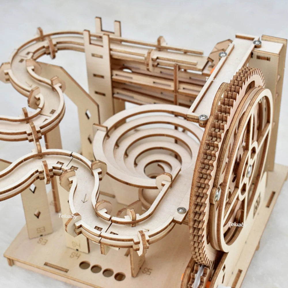 Marble Runs Mechanical Puzzles Self 3d wooden puzzle – view 24