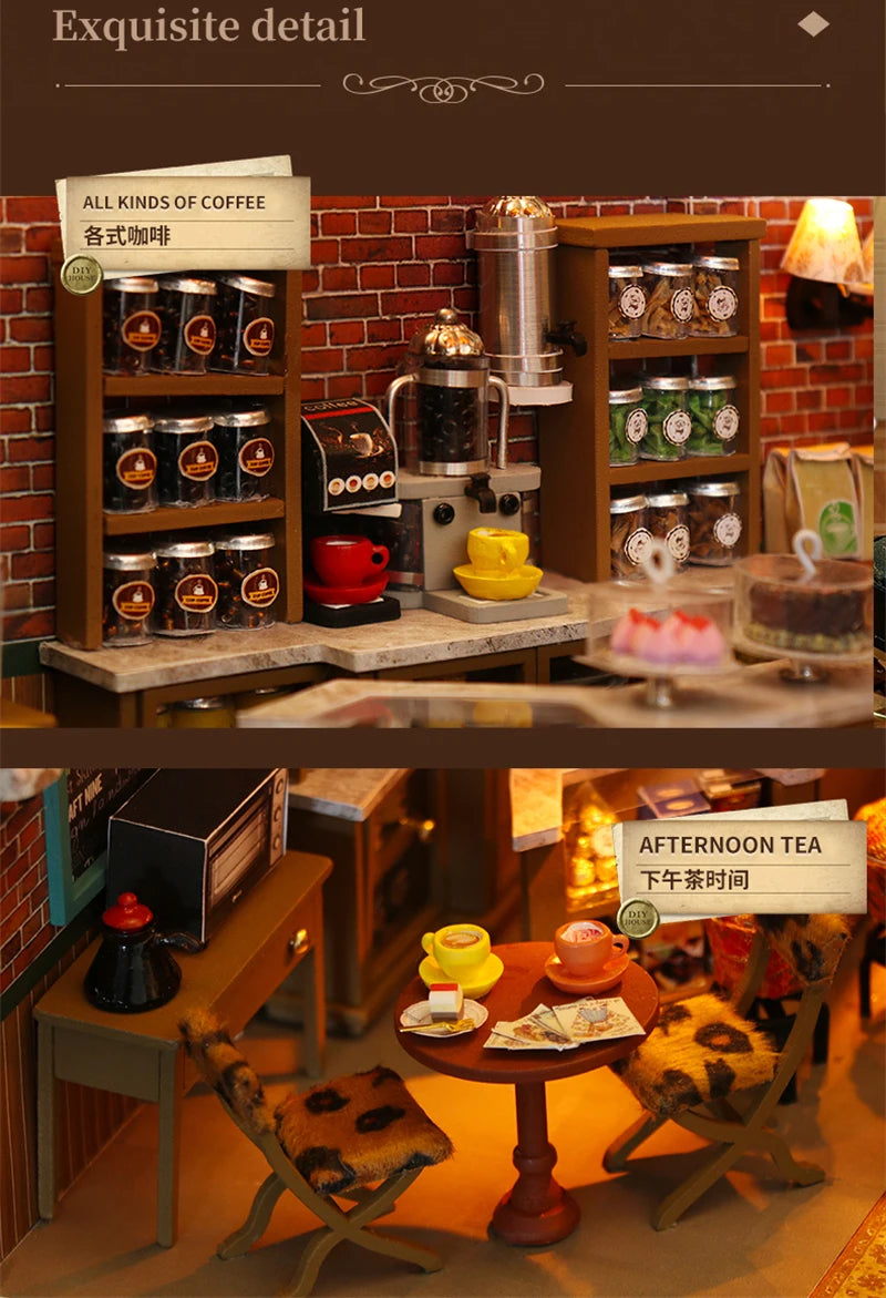 Monica's Apartment DIY Miniature House Kit