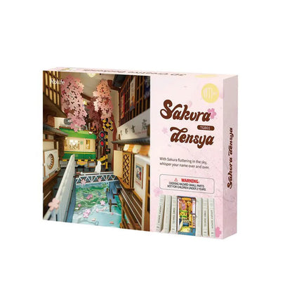 Rolife Sakura Densya TGB01 DIY Book Nook Kit