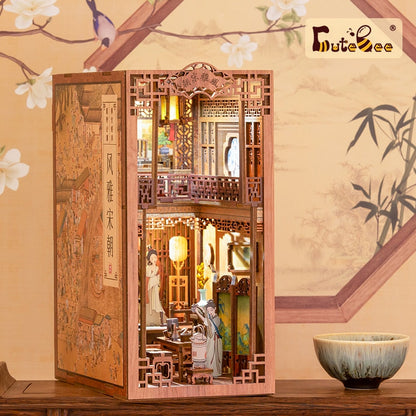 Cutebee Elegant Song DIY Book Nook Kit