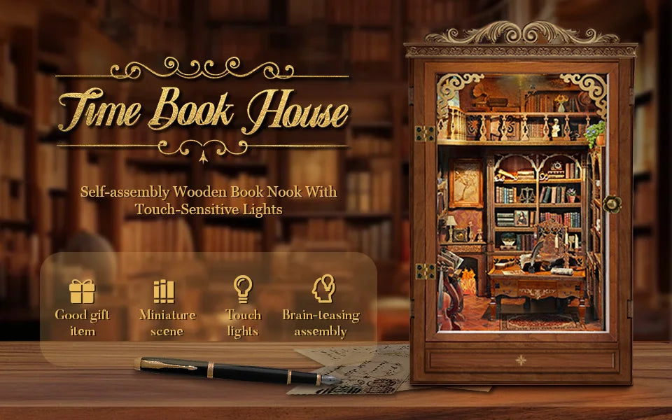 Time Book House book nook kit – complete kit