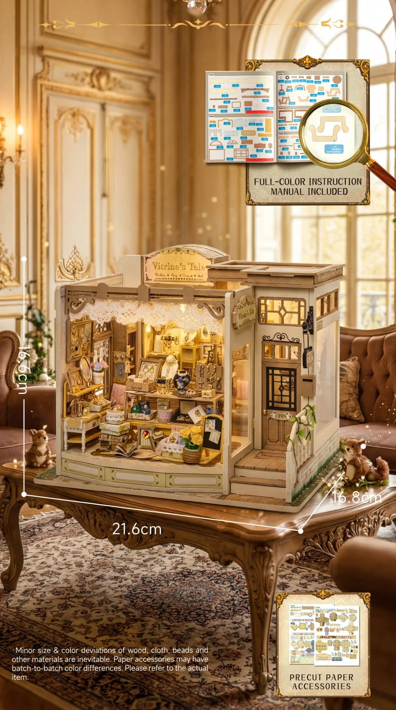 Jewelry Store DIY Miniature House Kit - View 15 of 20
