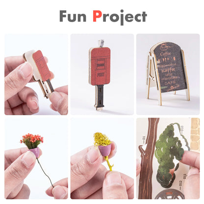 Rolife Sakura Densya TGB01 DIY Book Nook Kit