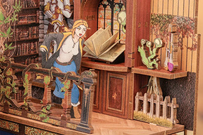 Fantastic Animals DIY Book Nook Kit - Building Process