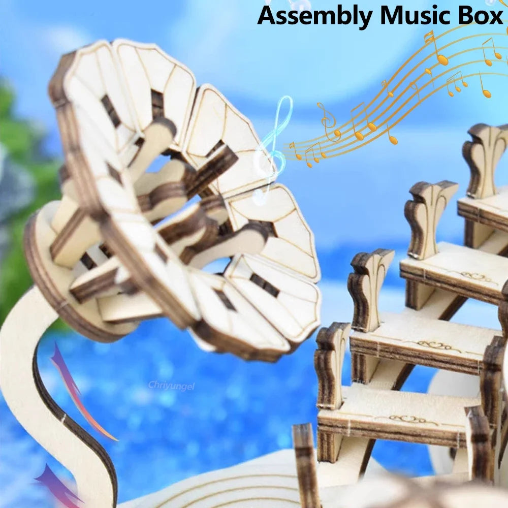 Mystery Island 3d wooden puzzle – lifestyle shot