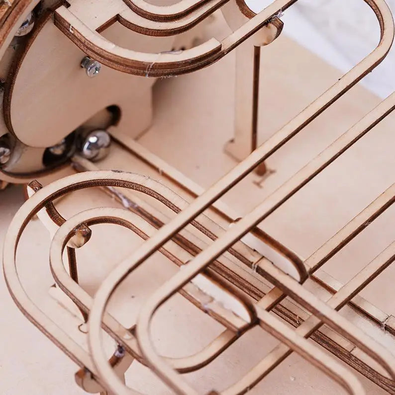 Marble Run Set Mechanical Model 3d wooden puzzle – view 24